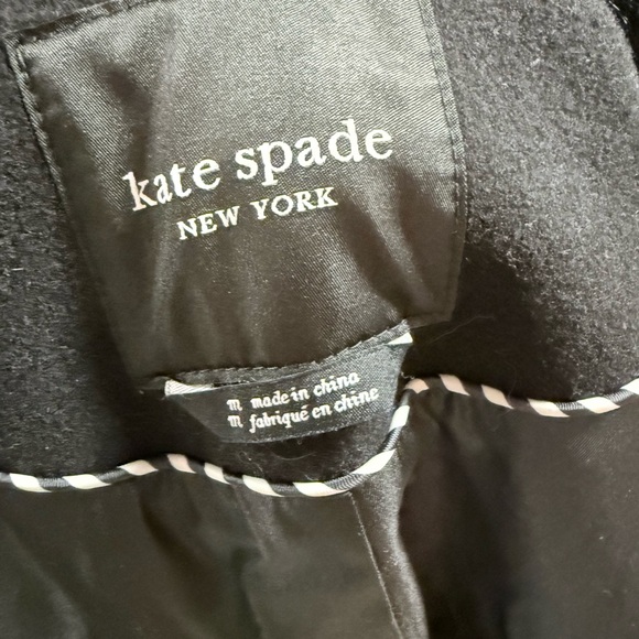 Kate Spade New York Wool blend coat with removable faux fur collar - Picture 8 of 10